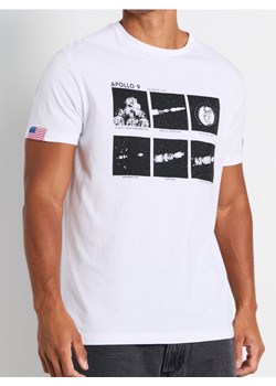 Sinsay - Koszulka NASA - biały ze sklepu Sinsay w kategorii T-shirty męskie - zdjęcie 178338868