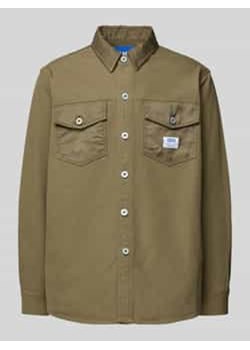 Koszula casualowa o kroju regular fit z kieszeniami z patką na piersi model ‘Ebrido’ ze sklepu Peek&Cloppenburg  w kategorii Koszule męskie - zdjęcie 178338957