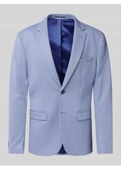 Marynarka o kroju slim fit z kieszeniami z patką model ‘SLIMAITOR’ ze sklepu Peek&Cloppenburg  w kategorii Marynarki męskie - zdjęcie 178338988
