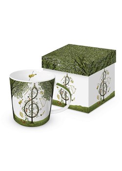 ppd Kubek jumbo &quot;Music was my first love&quot; w kolorze zielonym - 350 ml ze sklepu Limango Polska w kategorii Kubki - zdjęcie 178341585