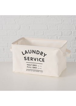 Boltze Kosz "Laundy" w kolorze beżowym na pranie - 35,5 x 21 x 22,5 cm ze sklepu Limango Polska w kategorii Akcesoria łazienkowe - zdjęcie 178341895