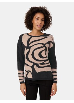 Gerry Weber Sweter w kolorze czarno-beżowym ze sklepu Limango Polska w kategorii Swetry damskie - zdjęcie 178341976