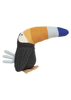 OYOY mini Maskotka &quot;Toby Toucan&quot; w kolorze czarnym - 0+ ze sklepu Limango Polska w kategorii Zabawki - zdjęcie 178342126