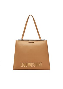 LOVE MOSCHINO Torebka JC4054PP1MLG0105 Beżowy ze sklepu MODIVO w kategorii Torebki damskie - zdjęcie 178342666