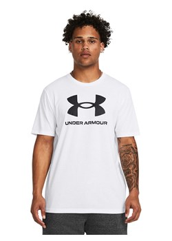 Under Armour Koszulka &quot;Sport Style&quot; w kolorze białym ze sklepu Limango Polska w kategorii T-shirty męskie - zdjęcie 178343118