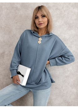 bluza zoryn niebieska one size ze sklepu UBRA w kategorii Bluzy damskie - zdjęcie 178344517