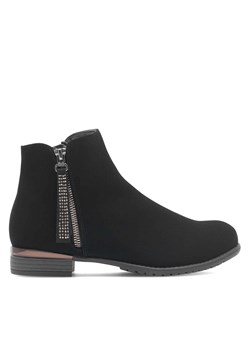 Botki JENNY W16AW462-6 Czarny ze sklepu eobuwie.pl w kategorii Botki - zdjęcie 178345026