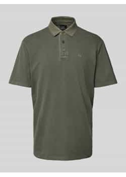 Koszulka polo z krótką listwą guzikową ze sklepu Peek&Cloppenburg  w kategorii T-shirty męskie - zdjęcie 178345385