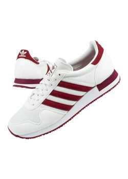 Buty sportowe adidas Usa 84 U HQ4270 białe ze sklepu ButyModne.pl w kategorii Buty sportowe męskie - zdjęcie 178346145