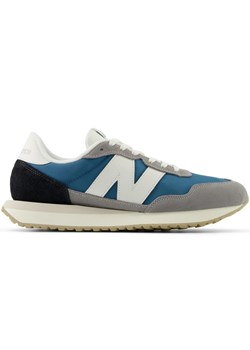 Buty sportowe New Balance MS237RTG szaro-niebieskie ze sklepu ButyModne.pl w kategorii Buty sportowe męskie - zdjęcie 178346516