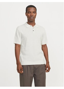 Jack&Jones Polo Cooper 12271483 Biały Regular Fit ze sklepu MODIVO w kategorii T-shirty męskie - zdjęcie 178348546