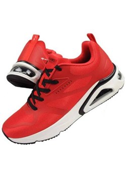 Buty sportowe Skechers Air Uno 183070/RED czerwone ze sklepu ButyModne.pl w kategorii Buty sportowe męskie - zdjęcie 178348779
