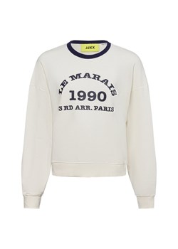 JJXX Bluza damska - JXPERLE Kobiety Bawełna biały jednolity ze sklepu vangraaf w kategorii Bluzy damskie - zdjęcie 178349098