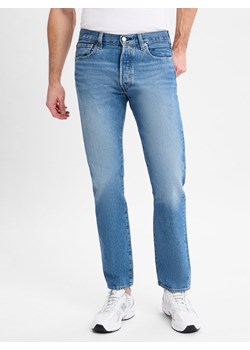 Levi's Dżinsy - 501® Original Mężczyźni Bawełna light stone jednolity ze sklepu vangraaf w kategorii Jeansy męskie - zdjęcie 178349118