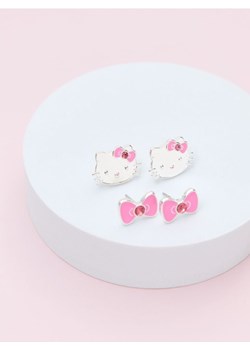 Sinsay - Kolczyki 2 pack Hello Kitty - srebrny ze sklepu Sinsay w kategorii Kolczyki - zdjęcie 178350755