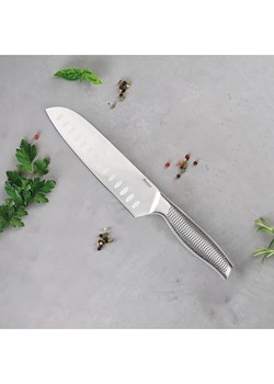 Sauter Nóż Santoku w kolorze srebrnym - dł. 20 cm ze sklepu Limango Polska w kategorii Noże kuchenne - zdjęcie 178353788