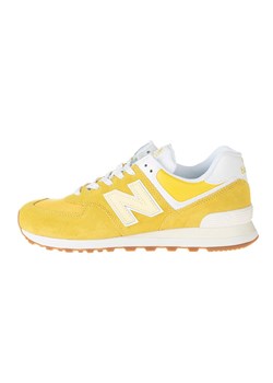 New Balance Skórzane sneakersy w kolorze żółtym ze sklepu Limango Polska w kategorii Buty sportowe męskie - zdjęcie 178354207