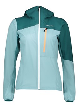 ORTOVOX Kurtka funkcyjna "2,5L Civetta" w kolorze błękitno-zielonym ze sklepu Limango Polska w kategorii Kurtki damskie - zdjęcie 178354249