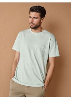 Sinsay - Koszulka basic - zielony ze sklepu Sinsay w kategorii T-shirty męskie - zdjęcie 178359016
