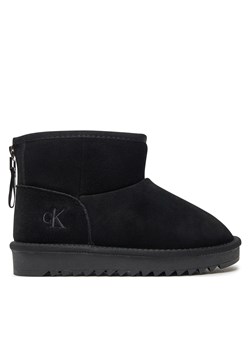 Śniegowce Calvin Klein Jeans Fur Boot V3A5-81036-0187 D Czarny ze sklepu eobuwie.pl w kategorii Buty zimowe dziecięce - zdjęcie 178360819