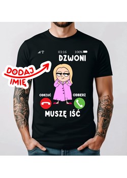 Koszulka dla na walentynki z imieniem żony/dziewczyny/narzeczonej - blondynka bez wałka ze sklepu Time For Fashion w kategorii T-shirty męskie - zdjęcie 178362415