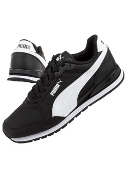 Buty Puma St Runner  384901 01 czarne ze sklepu ButyModne.pl w kategorii Buty sportowe dziecięce - zdjęcie 178363859