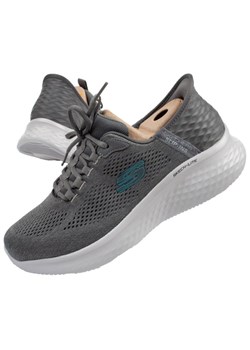 Buty Skechers 232466/CCBL szare ze sklepu ButyModne.pl w kategorii Buty sportowe męskie - zdjęcie 178363888