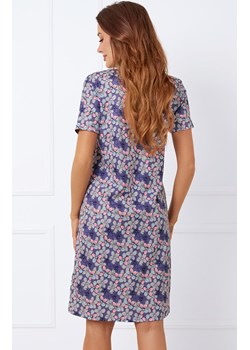 Bawełniana koszula nocna damska na krótki rękaw Carbonia, Kolor multicolour, Rozmiar M, Italian Fashion - id: 195449 - marki Italian Fashion - 178365828 Bawełniana koszula nocna damska na krótki rękaw Carbonia, Kolor multicolour, Rozmiar M, Italian Fashion ze sklepu Intymna w kategorii Koszule nocne - zdjęcie 178365828