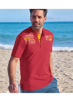 Zestaw 2 koszulek z dekoltem z guzikami Beach Club ze sklepu Atlas For Men w kategorii T-shirty męskie - zdjęcie 178368119