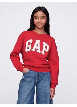 GAP Bluza w kolorze czerwonym ze sklepu Limango Polska w kategorii Bluzy dziewczęce - zdjęcie 178373509
