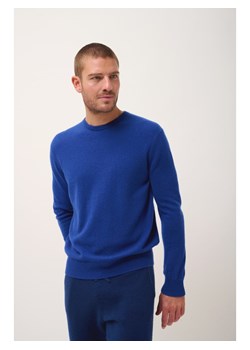 Just Cashmere Kaszmirowy sweter &quot;Howard&quot; w kolorze niebieskim ze sklepu Limango Polska w kategorii Swetry męskie - zdjęcie 178373569