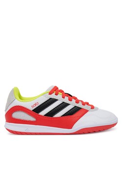 Buty do piłki nożnej adidas Super Sala Competition III Indoor JP5435 Biały ze sklepu eobuwie.pl w kategorii Buty sportowe dziecięce - zdjęcie 178374117