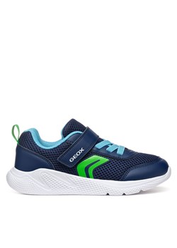 Sneakersy Geox J Sprintye J36GBA 01454 CF43U D Granatowy ze sklepu eobuwie.pl w kategorii Buty sportowe dziecięce - zdjęcie 178374148