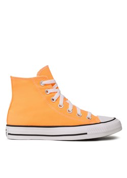 Trampki Converse Chuck Taylor All Star Hi A04392C Pomarańczowy ze sklepu eobuwie.pl w kategorii Trampki damskie - zdjęcie 178374246