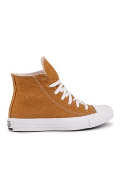 Converse Trampki Chuck Taylor All Star High 'Wheat Natural' 166740C Brązowy ze sklepu MODIVO w kategorii Trampki damskie - zdjęcie 178375218