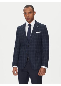 BOSS Marynarka H-Hutson-233 50535057 Granatowy Slim Fit ze sklepu MODIVO w kategorii Marynarki męskie - zdjęcie 178378627