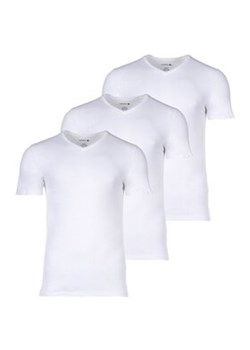 Lacoste Komplet 3 t-shirtów TH9008 Biały Slim Fit ze sklepu MODIVO w kategorii T-shirty męskie - zdjęcie 178379637