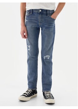 Gap Jeansy 891286-00 Niebieski Slim Fit ze sklepu MODIVO w kategorii Spodnie chłopięce - zdjęcie 178379998