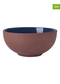 Maxwell &amp; Williams Miski (6 szt.) &quot;Sienna&quot; w kolorze jasnobrązowo-niebieskim - Ø 12 cm ze sklepu Limango Polska w kategorii Miski - zdjęcie 178382578