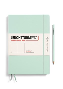 LEUCHTTURM1917 Notatnik w kolorze miętowym - B5 ze sklepu Limango Polska w kategorii Akcesoria biurowe - zdjęcie 178382619