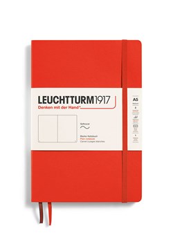 LEUCHTTURM1917 Notatnik w kolorze czerwonym - A5 ze sklepu Limango Polska w kategorii Akcesoria biurowe - zdjęcie 178382626