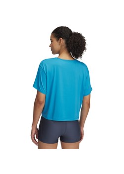 Damska koszulka treningowa Under Armour Motion SS - niebieska ze sklepu Sportstylestory.com w kategorii Bluzki damskie - zdjęcie 178384539