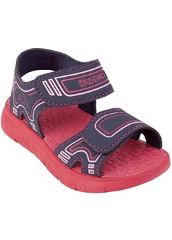 Sandały Kappa Kaleo K 260887K 6722 niebieskie ze sklepu ButyModne.pl w kategorii Sandały dziecięce - zdjęcie 178385018