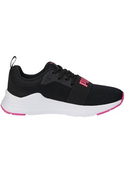 Buty Puma Wired Run  374214 20 czarne ze sklepu ButyModne.pl w kategorii Buty sportowe dziecięce - zdjęcie 178385036