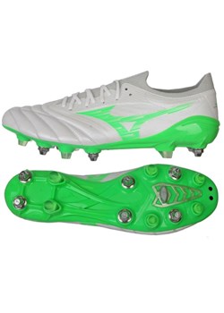 Buty piłkarskie Mizuno Morelia Neo Iv Beta Elite Mix Sg M P1GC254237 białe ze sklepu ButyModne.pl w kategorii Buty sportowe męskie - zdjęcie 178385626