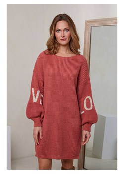 Joséfine Sukienka dzianinowa w kolorze czerwonym ze sklepu Limango Polska w kategorii Sukienki - zdjęcie 178387047