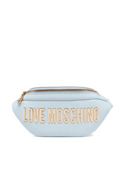 LOVE MOSCHINO Saszetka nerka JC4195PP1MKD0712 Błękitny ze sklepu MODIVO w kategorii Nerki - zdjęcie 178388907