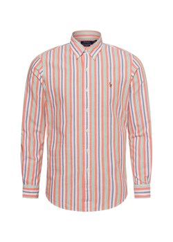 Polo Ralph Lauren Męska koszula casual Mężczyźni Comfort Fit Bawełna morelowy wzorzysty ze sklepu vangraaf w kategorii Koszule męskie - zdjęcie 178389647