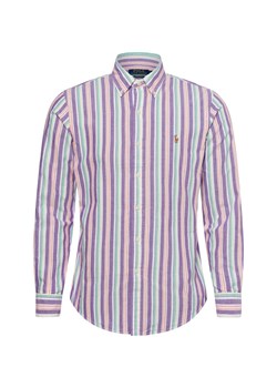 Polo Ralph Lauren Męska koszula casual Mężczyźni Comfort Fit Bawełna bzowy wzorzysty ze sklepu vangraaf w kategorii Koszule męskie - zdjęcie 178389648