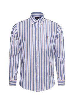 Polo Ralph Lauren Męska koszula casual Mężczyźni Comfort Fit Bawełna jasnoniebieski wzorzysty ze sklepu vangraaf w kategorii Koszule męskie - zdjęcie 178389649